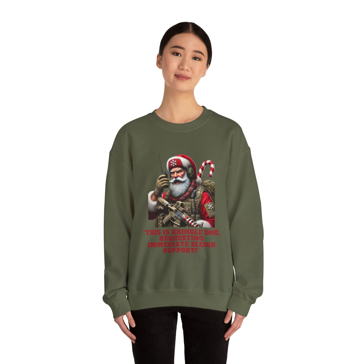 Tactical Santa Sweatshirt