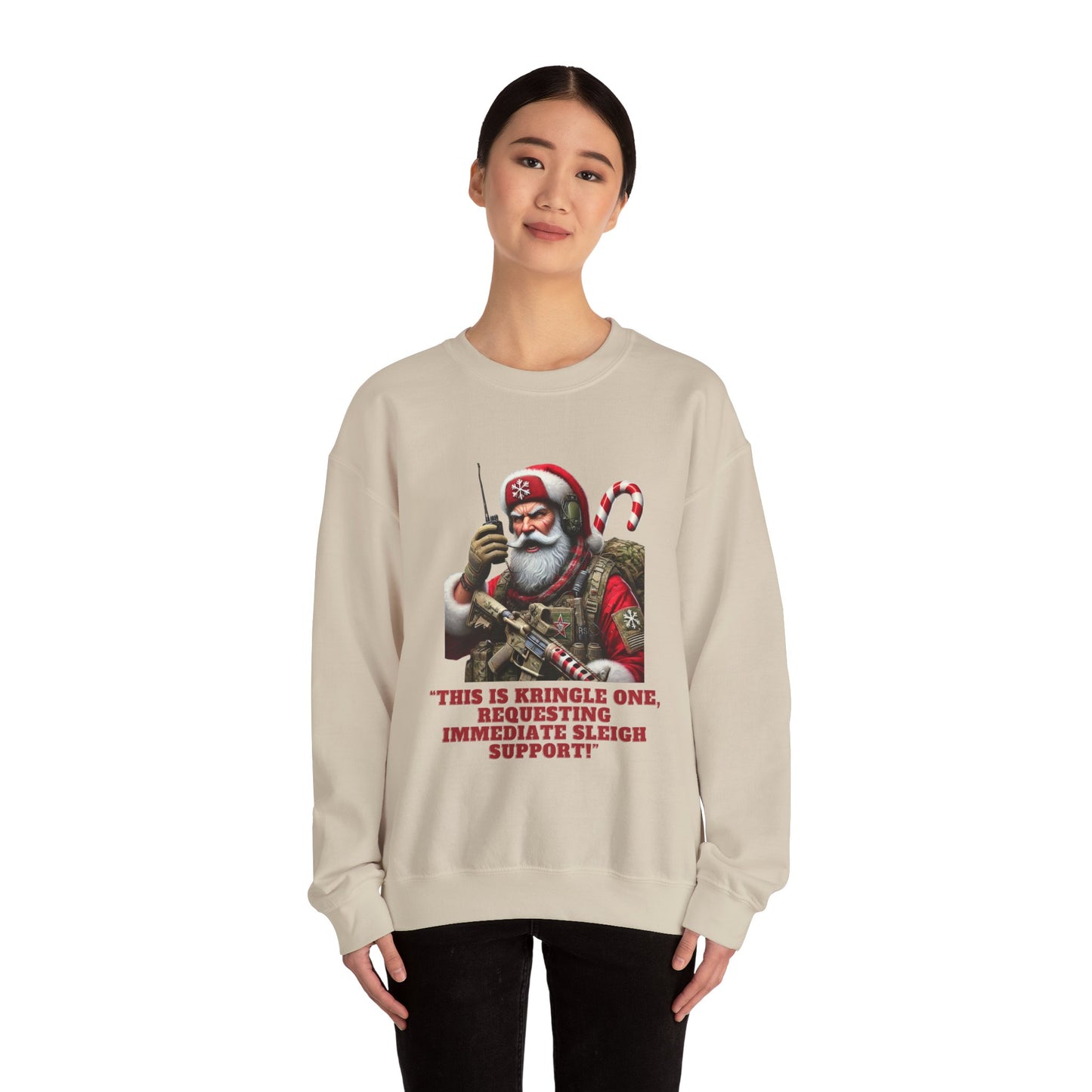 Tactical Santa Sweatshirt