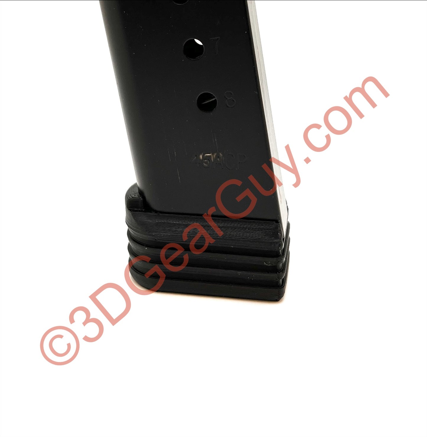 3DGearGuy 1911 magazine extended baseplate bumper